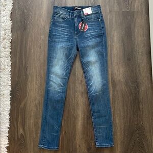 Express High Rise Denim Leggings